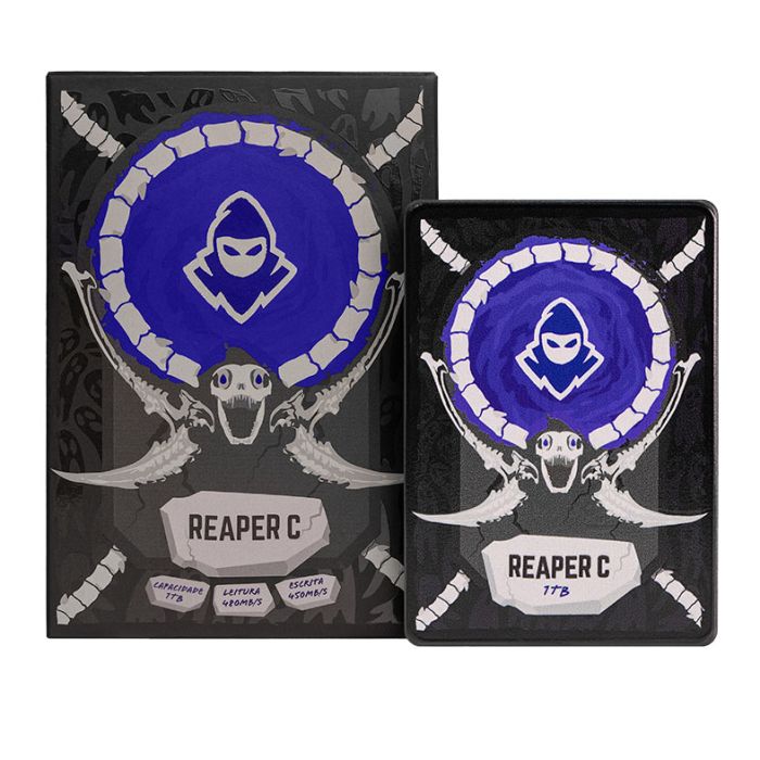 SSD Mancer Reaper C, 1TB, 2.5, Sata III6GB/s, Leitura 480MB/s, Gravacao 450MB/s, MCR-RPRC-1TB