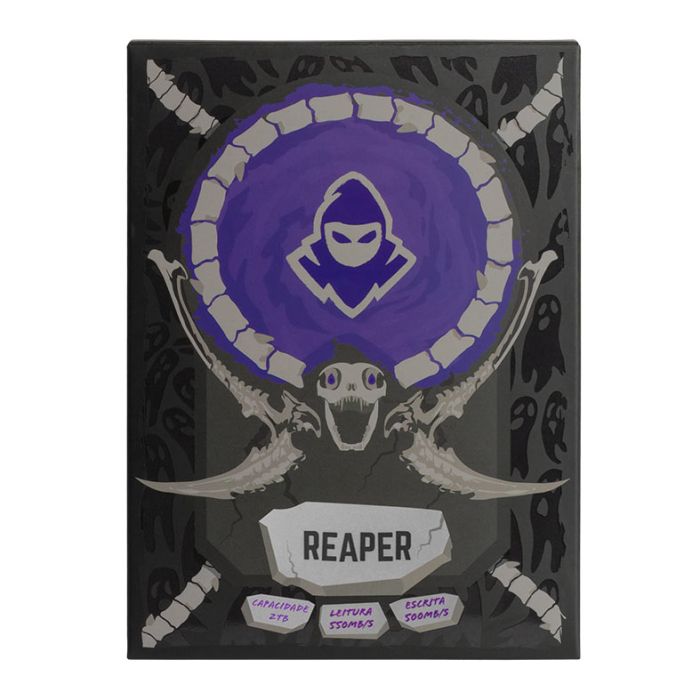 SSD Mancer Reaper, 2TB, SATA III 6GB/s, Leitura 550 MB/s, Gravacao 500 MB/s, MCR-RPRPN-2TB