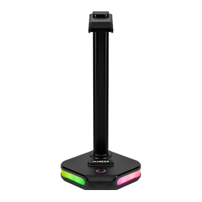 Suporte Para Headset Mancer SH20, RGB, Preto, MCR-SH20-BL01