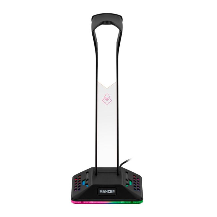 Suporte Para Headset Mancer SH30U, RGB, USB, Preto, MCR-SH30U-BL01
