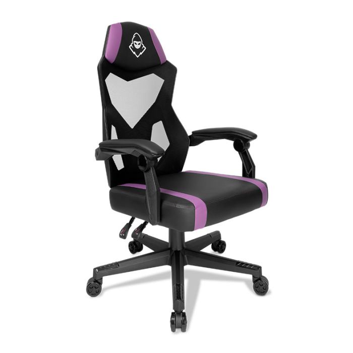 Cadeira Gamer Mancer Sektor, Preto e Roxo, MCR-SKR-BP01