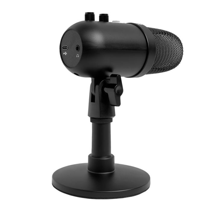 Microfone Mancer Selkie Pro, Rainbow, USB, Preto, MCR-SLKP-BL01