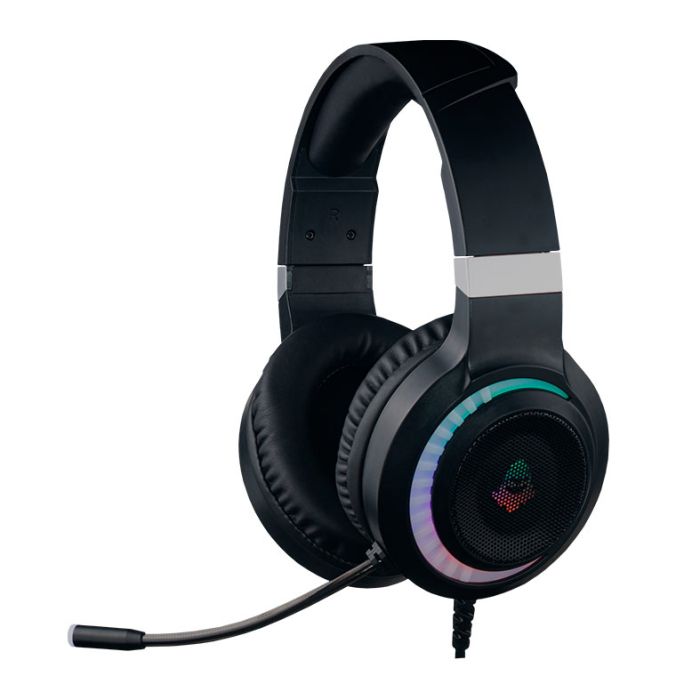 Headset Gamer Mancer Twilight, Rainbow, Drivers 50mm, Preto, MCR-TLT-RGB02