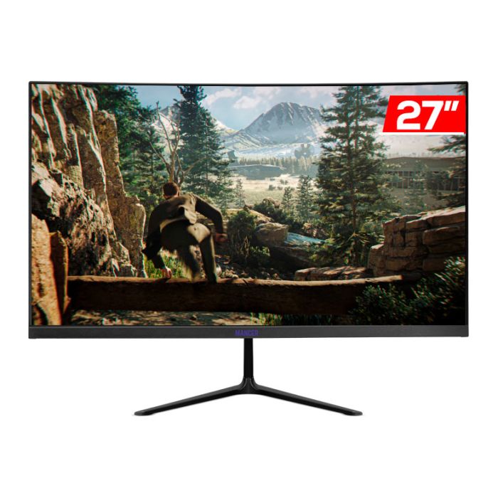 Monitor Gamer Mancer Valak VX3S, 27 Pol, VA, Curvo, 2K, 1ms, 180Hz, HDMI/DP, MCR-VLKVX3S-BL04