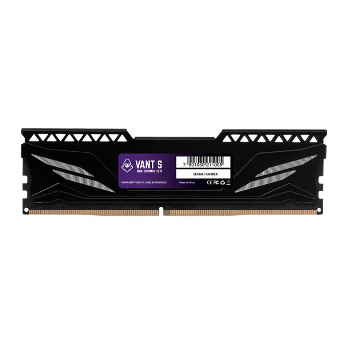 Memoria Mancer Vant S, 16GB (1x16GB), DDR4, 3200MHz, C19, Preto, MCR-VNT3200-16GB