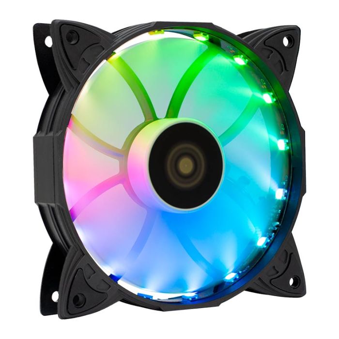 Kit Ventoinhas Mancer Z100 RGB 3x120mm + Controladora, MCR-Z10RGB-01