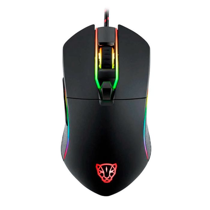 Mouse Gamer Motospeed V30, RGB, 3500DPI, 6 Botoes, Preto, MG-V30-BK-WW