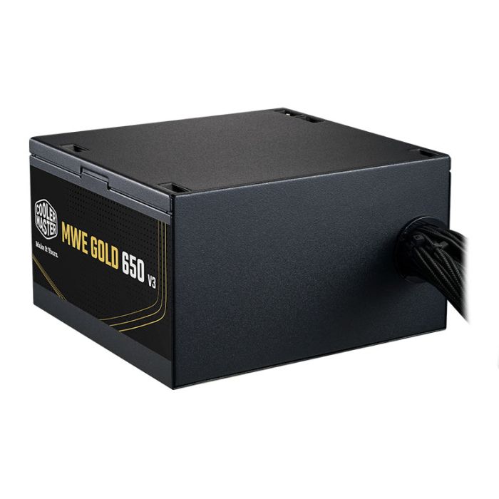 Fonte Cooler Master MWE Gold 650 V3, 650W, ATX 3.1, 80 Plus Gold, Preto, MPE-6502-ACAAG-3BBR