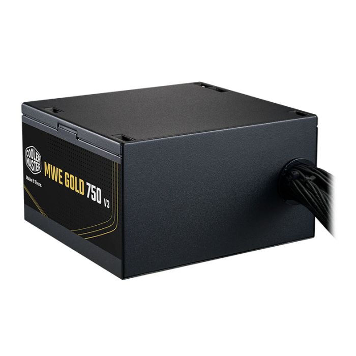 Fonte Cooler Master MWE Gold 750 V3, 750W, ATX 3.1, 80 Plus Gold, Preto, MPE-7506-ACAG-BBR
