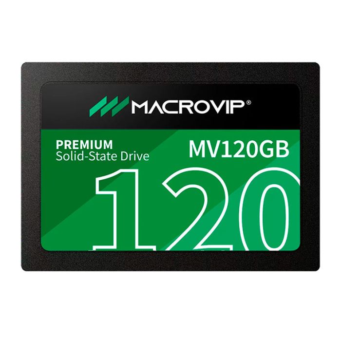 SSD Macrovip Premium, 120GB, 2.5, Sata III 6GB/s, Leitura 520MB/s, Gravacao 450/MBs, MV120GB