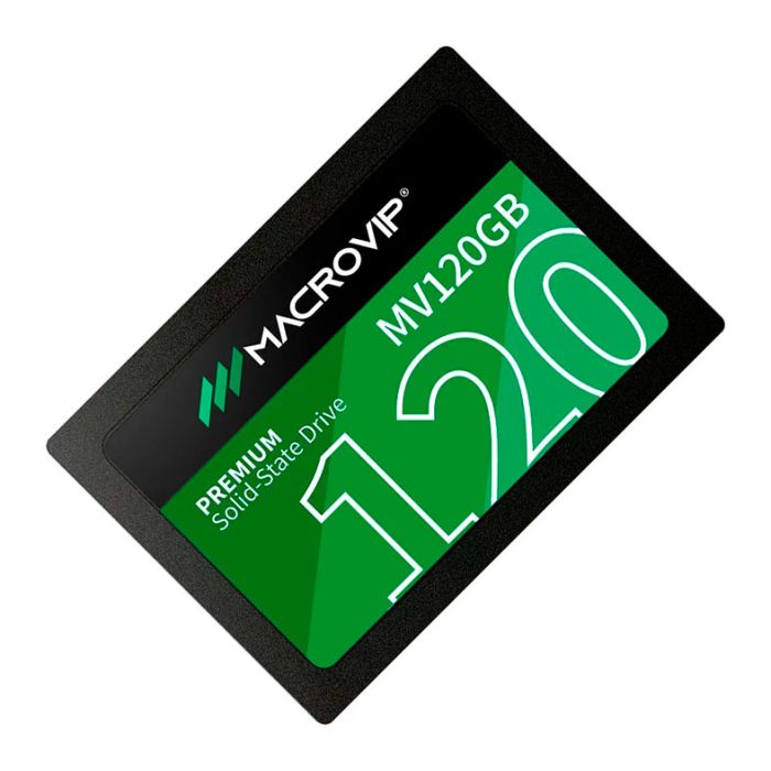 SSD Macrovip Premium, 120GB, 2.5, Sata III 6GB/s, Leitura 520MB/s, Gravacao 450/MBs, MV120GB