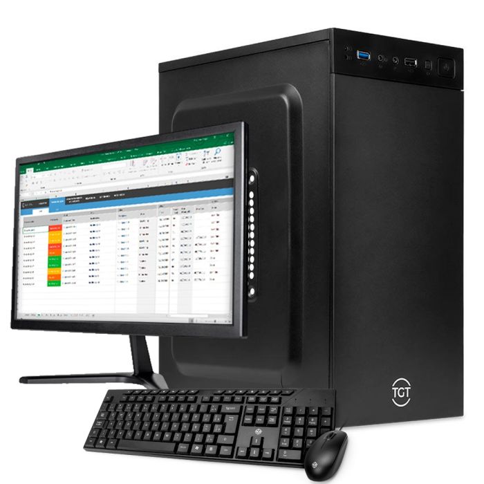 PC Home Completo Mancer, AMD Ryzen 3 3200G, 8GB DDR4, SSD 120GB + Monitor