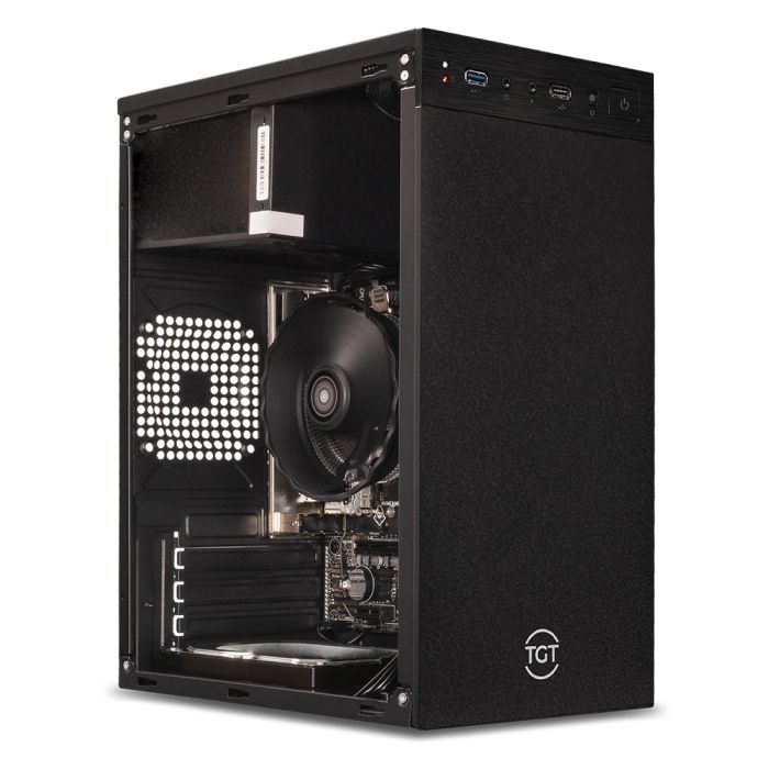 PC Home Completo Mancer, Ryzen 5 5600GT, 8GB DDR4, SSD 240GB + Monitor + Kit Periféricos