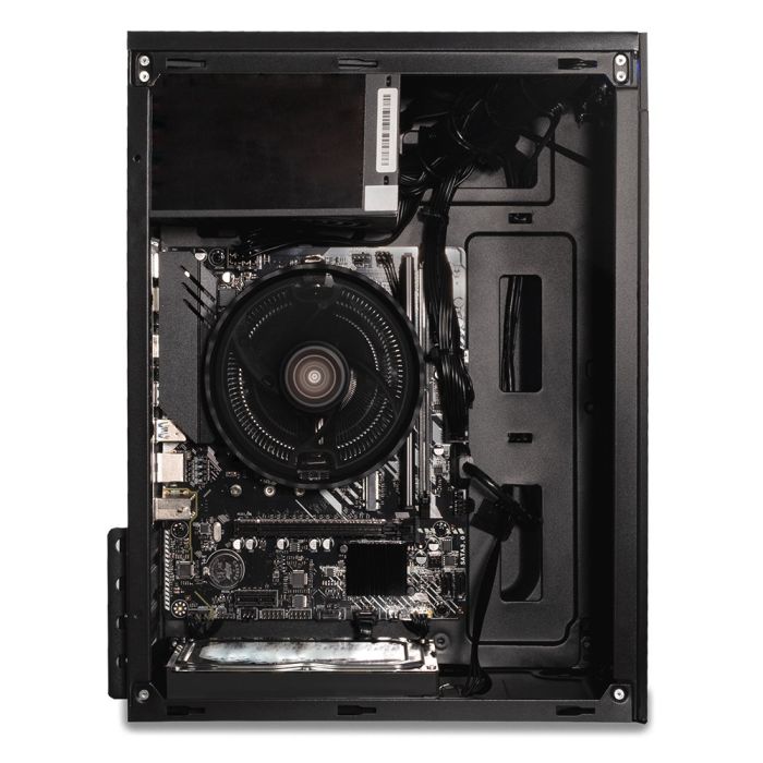 PC Home Mancer, AMD Ryzen 5 3400G, 16GB DDR4, SSD 240GB + Monitor