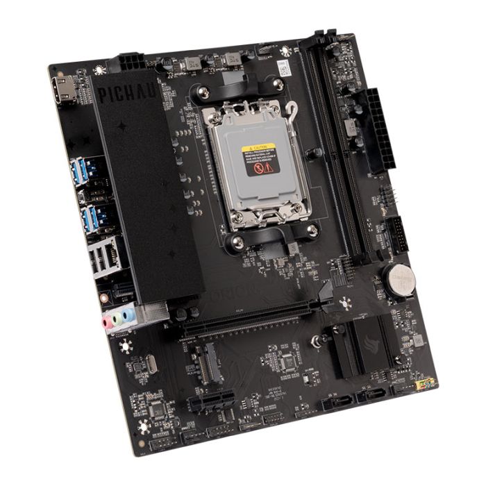 Placa Mae Pichau Orion, DDR5, Socket AMD AM5, M-ATX, Chipset AMD B850, PCH-B850M-ORN