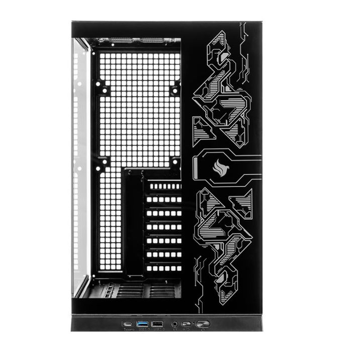 Gabinete Gamer Pichau Cypher, Mid-Tower, Lateral de Vidro, Preto, PCH-CPH-BK