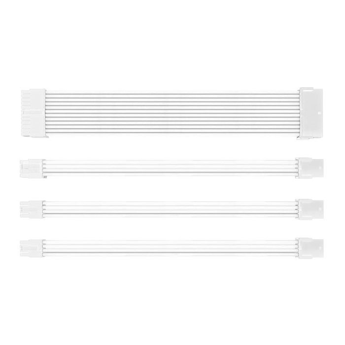 Kit Cabo Sleeved Pichau CS110, 24P+8P+PCIe 2x8P, Branco, PCH-CS110-WHT02