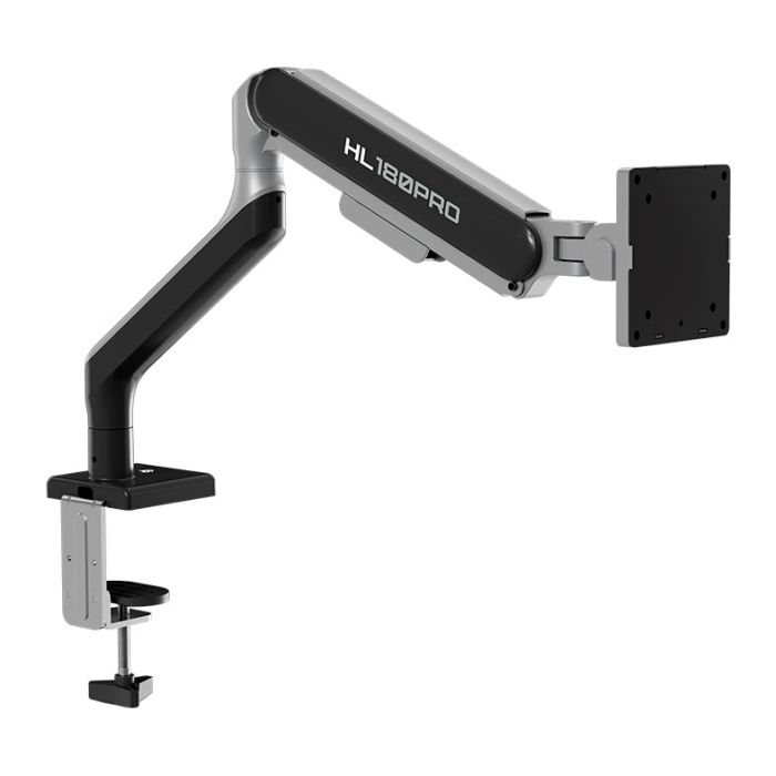 Suporte Articulado Para Monitor Pichau HL180 Pro, 17 Pol a 49 Pol, Preto e Cinza, PCH-HL180PRO-BP01