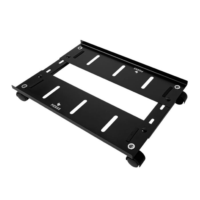 Suporte Para Gabinete Pichau KG100, Com Rodas, Regulagem de Largura, Preto, PCH-KG100-BL01