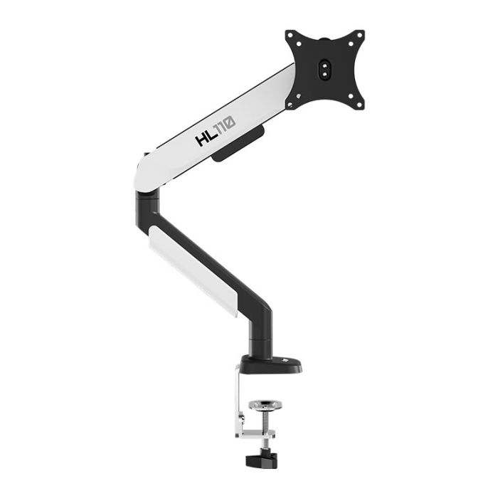 Suporte Articulado Para Monitor Pichau HL110, 17 Pol a 42 Pol, Preto e Branco, PCH-LOT110-BL01