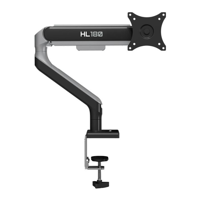 Suporte Articulado Para Monitor Pichau HL180, 17 Pol a 45 Pol, Preto e Cinza, PCH-LOT180-BP01