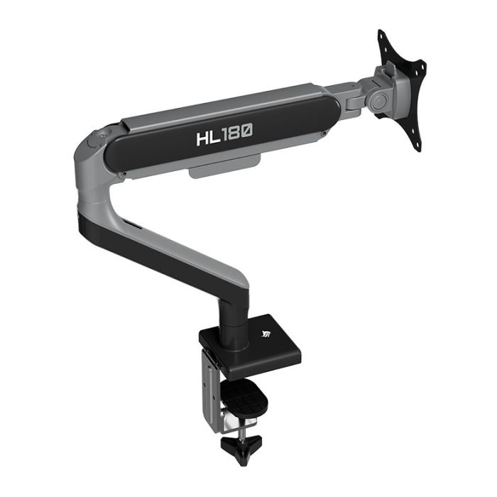 Suporte Articulado Para Monitor Pichau HL180, 17 Pol a 45 Pol, Preto e Cinza, PCH-LOT180-BP01