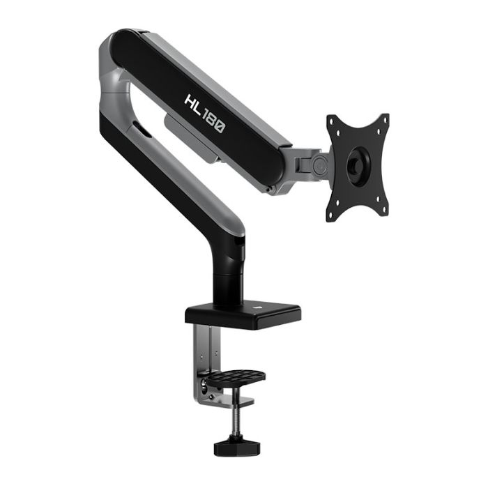 Suporte Articulado Para Monitor Pichau HL180, 17 Pol a 45 Pol, Preto e Cinza, PCH-LOT180-BP01