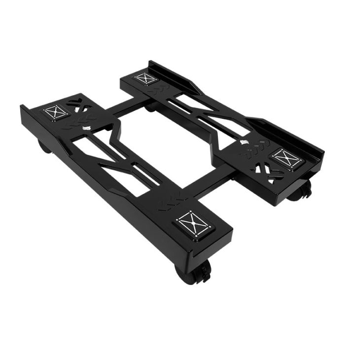 Suporte Para Gabinete Pichau MXT Black, Com Rodas, PCH-MXTBL-BL01