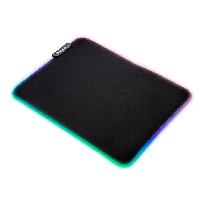 Mousepad Pichau Stellaris, RGB, Medio, 350x300x3mm, Preto, PCH-STRM-RB01