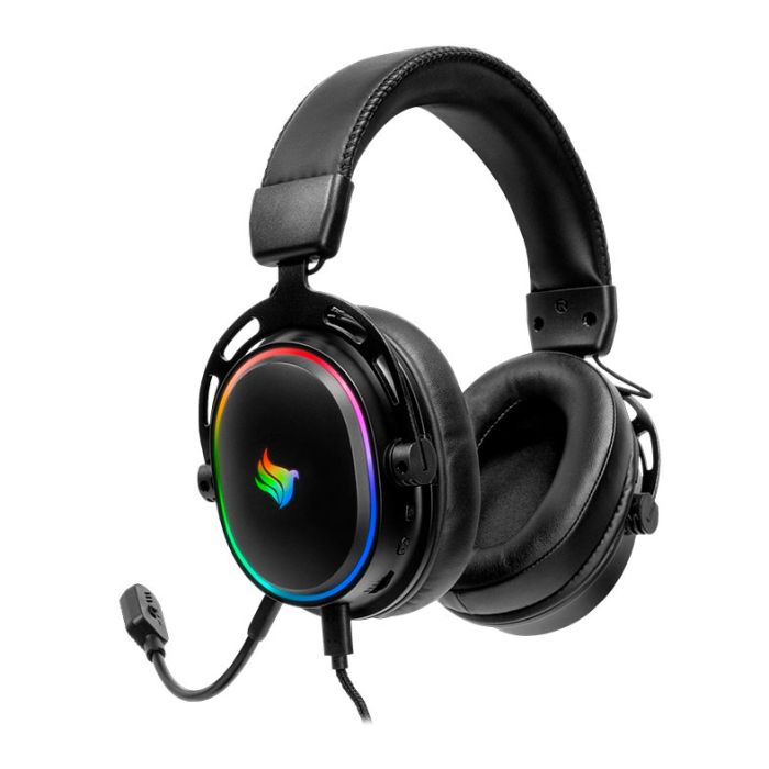 Headset Gamer Pichau Vega, Drivers 50mm, Preto, PCH-VGA-BL01