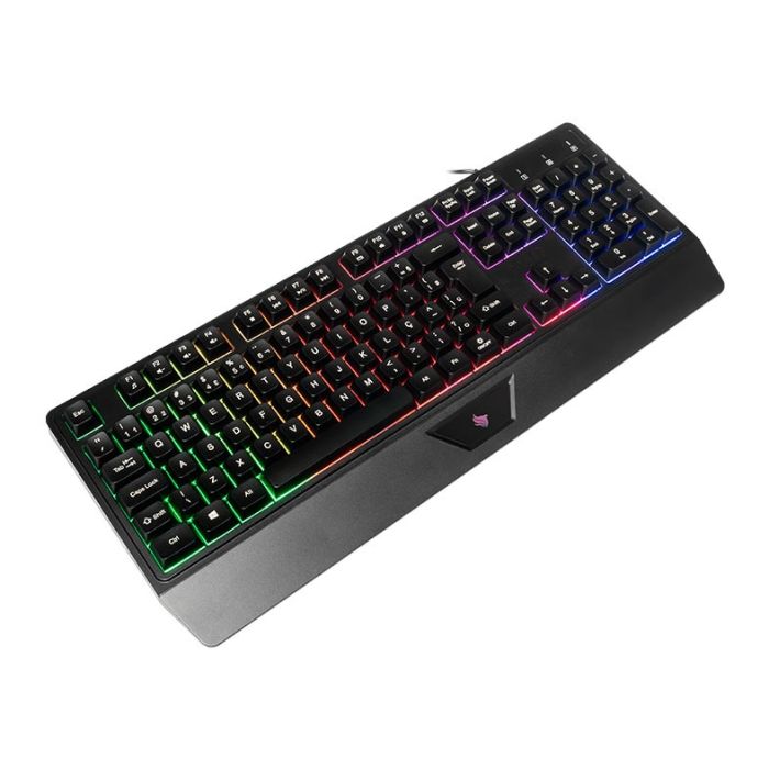 Teclado Gamer Pichau Venus P1, Rainbow, ABNT2, Preto, PCH-VNSP-RBW01