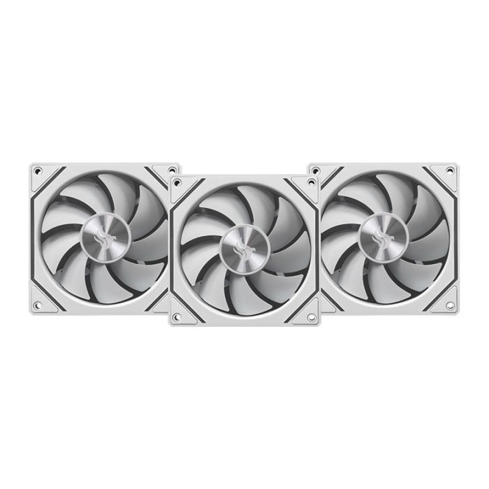 Kit Ventoinha Pichau Ventus NX, ARGB, 3x120mm, Branco, PCH-VTNX3-WH01