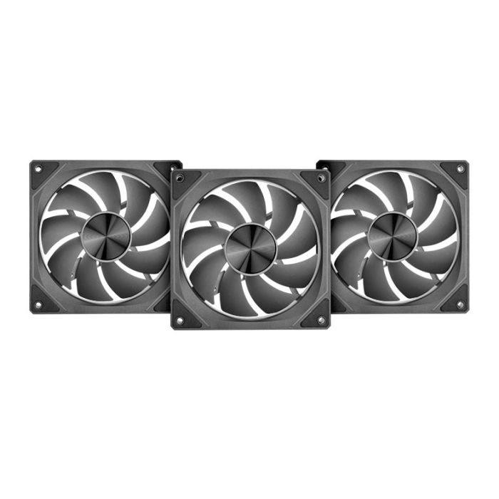 Kit Ventoinhas Pichau Ventus NX Reverse, ARGB, 3x120mm, Preto, PCH-VTNXR3-BK01