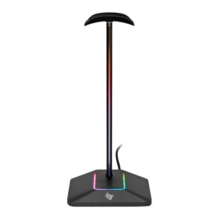 Suporte Para Headset Pichau ZenStand, RGB, USB, Preto, PCH-ZNST-BL01