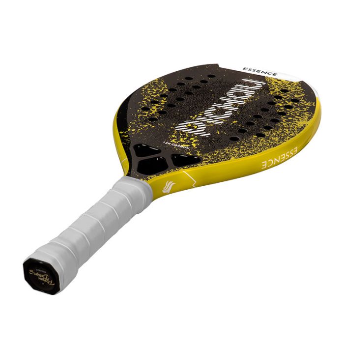Raquete de Beach Tennis Pichau Golden Cove 12K Carbon 28 Furos, PES-RKT-GLD