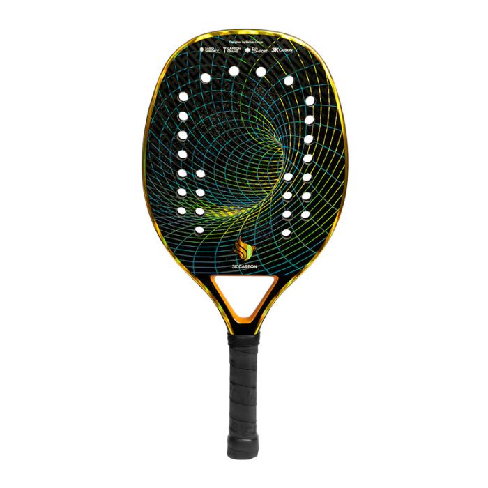 Raquete de Beach Tennis Pichau Malibu 3K Carbon, PES-RKT-MLB