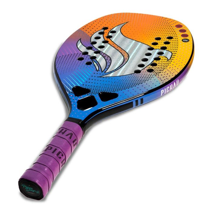Raquete De Beach Tennis Pichau Nazareth Beach Face 12k Carbon, PES-RKT-NB