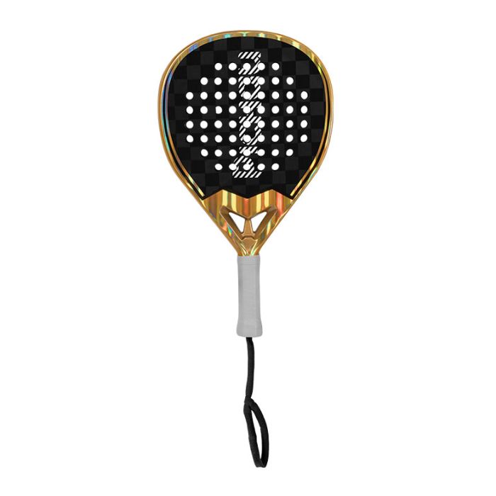 Raquete Padel Pro Pichau Vesper Warrior 18K Carbon, Gota, PES-RKT-VSP