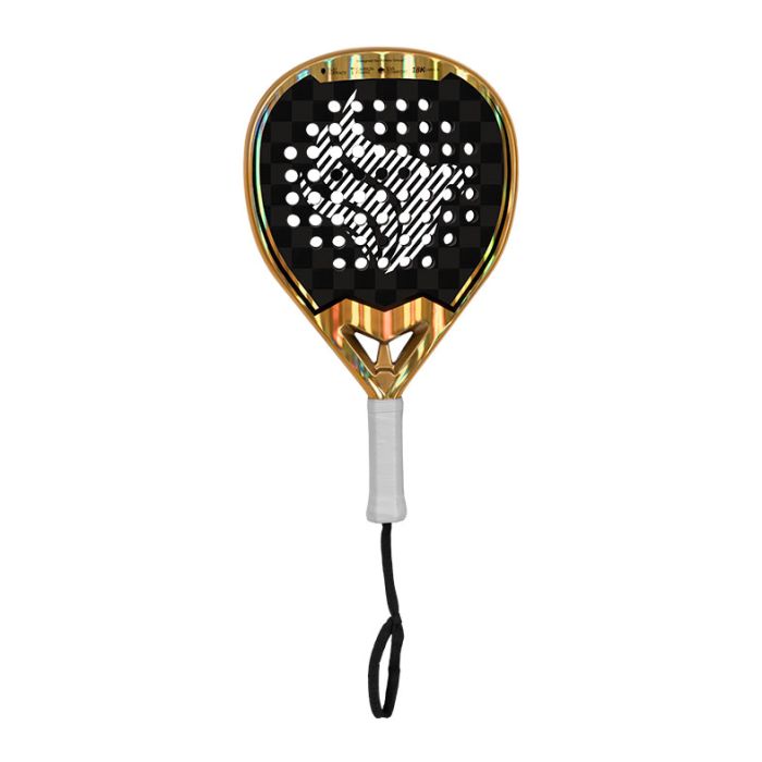 Raquete Padel Pro Pichau Vesper Warrior 18K Carbon, Gota, PES-RKT-VSP