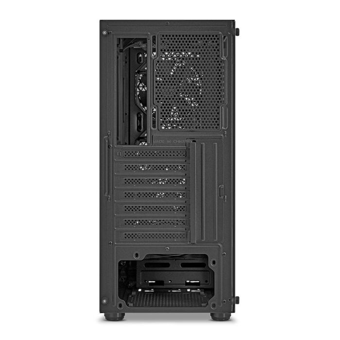 Gabinete Gamer Pichau Apus Black, Mid-Tower, Lateral de Vidro Temperado, Com 3 Fans, Preto, PG-APS-BLK01
