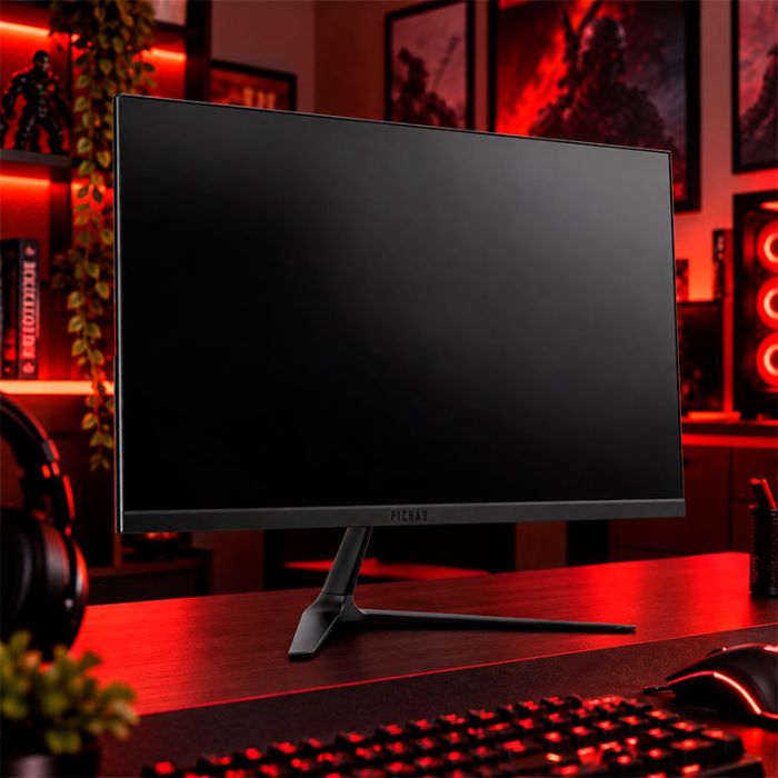 Monitor Gamer Pichau Athen V4B, 23.8 Pol, VA, FHD, 1ms, 144Hz, HDMI/VGA, PG-ATH24V4B-BL01