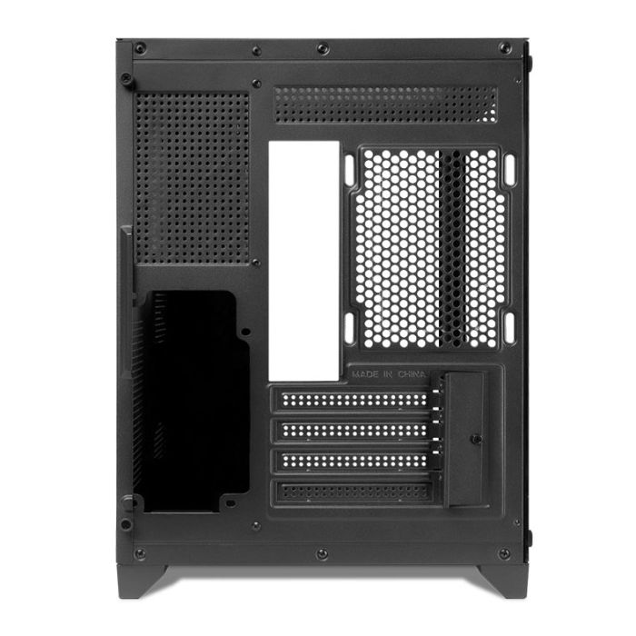 Gabinete Gamer Pichau Atom X, Mini-Tower, Lateral de Vidro, Com 2 Fans, Preto, PG-ATOMX-BK