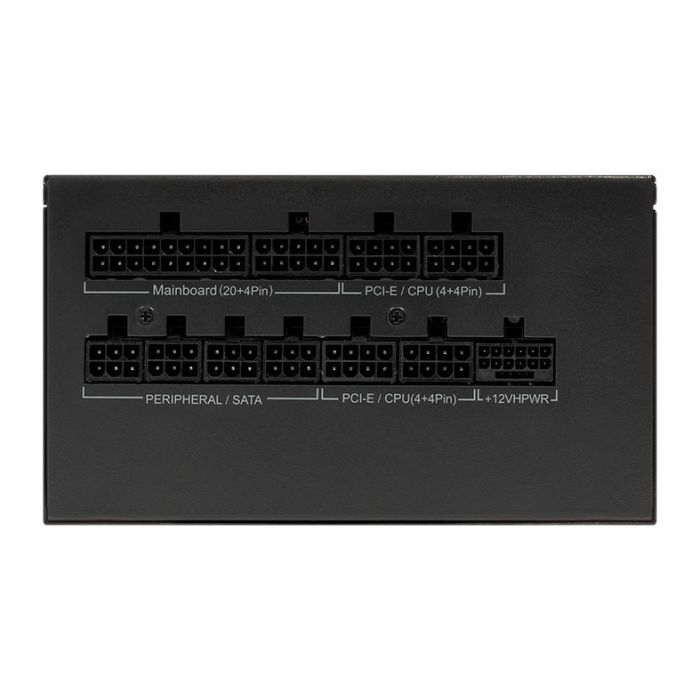 Fonte Pichau Cluster, 850W, PCIe 5.0, Full Modular, Cybenetics Gold, Preto, PG-CL850-BK01