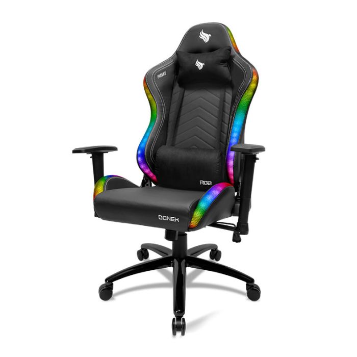 Cadeira Gamer Pichau Donek, RGB, Preto, PG-DNK-RGB01