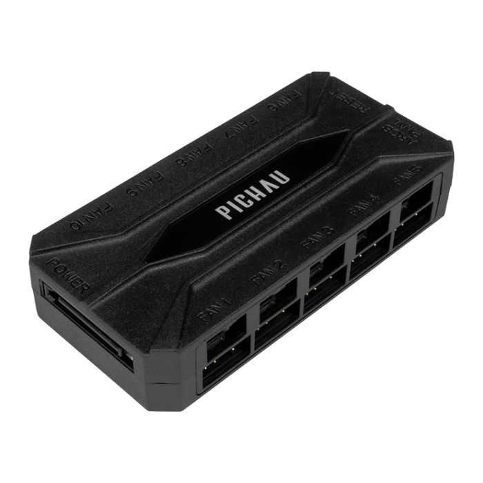 Controladora Pichau Feather P2, PWM, 10 Portas, PG-FTP2-BK01