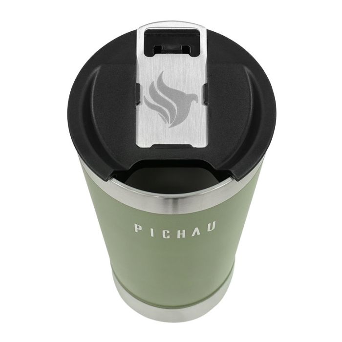 Copo Termico Pichau Hydra HR100, 473ml, Verde, PG-HHR100-GE01