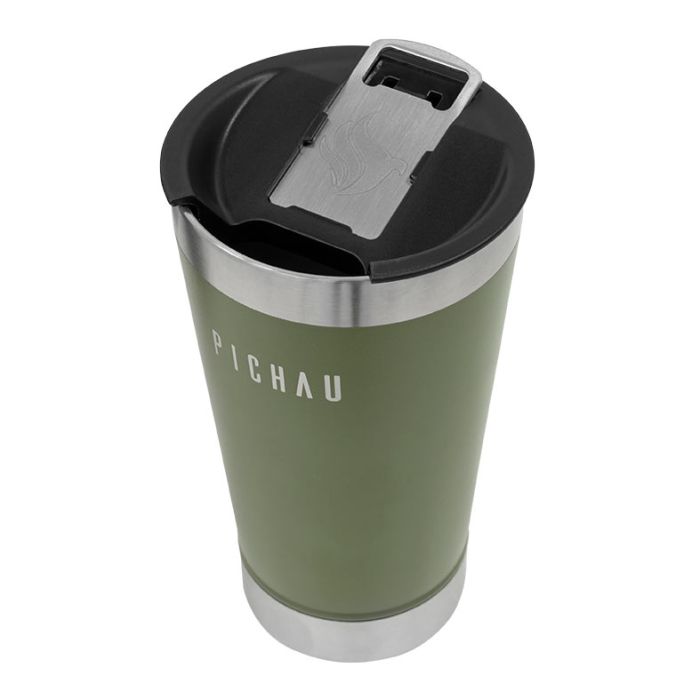 Copo Termico Pichau Hydra HR100, 473ml, Verde, PG-HHR100-GE01