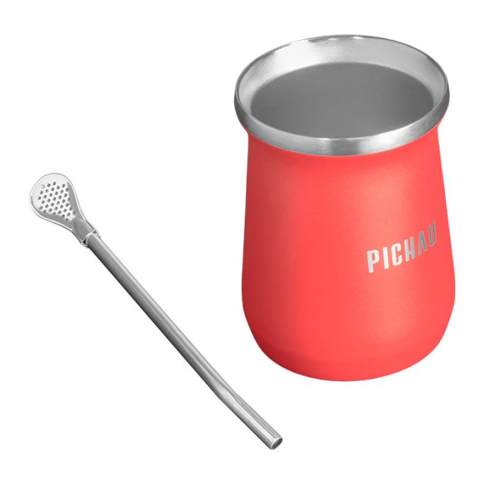 Cuia Mate Pichau HR60, 236ml, Vermelho, PG-HR60-RD01