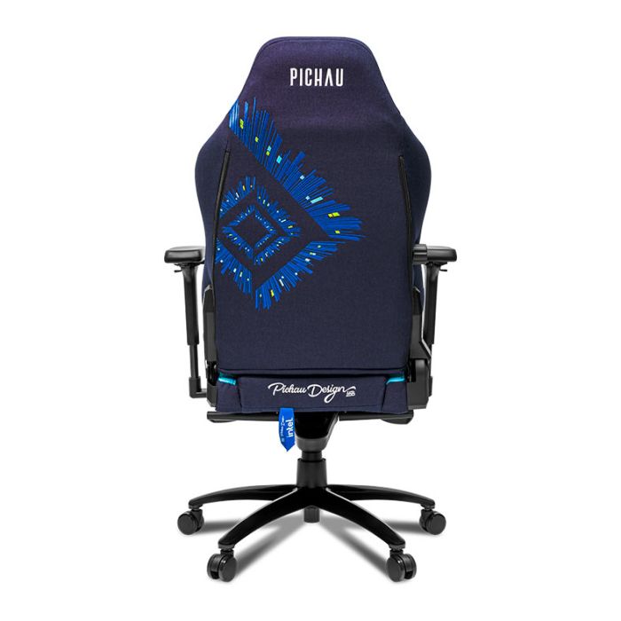 Cadeira Gamer Pichau Intel Unlocked, Espuma Moldada, Braco 4D, Azul, PG-INTEL-01