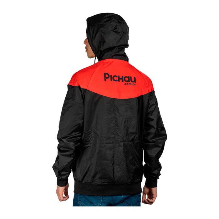 Jaqueta Corta Vento Pichau, GG, Vermelho, PG-JCVT-GGRED
